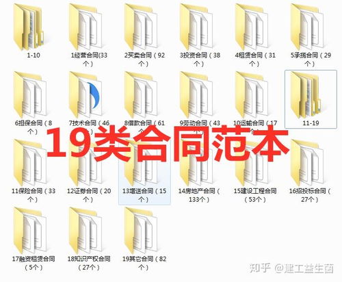 建筑工程合同示范文本合集 781套Word版可編輯模板，助力高效網上貿易代理